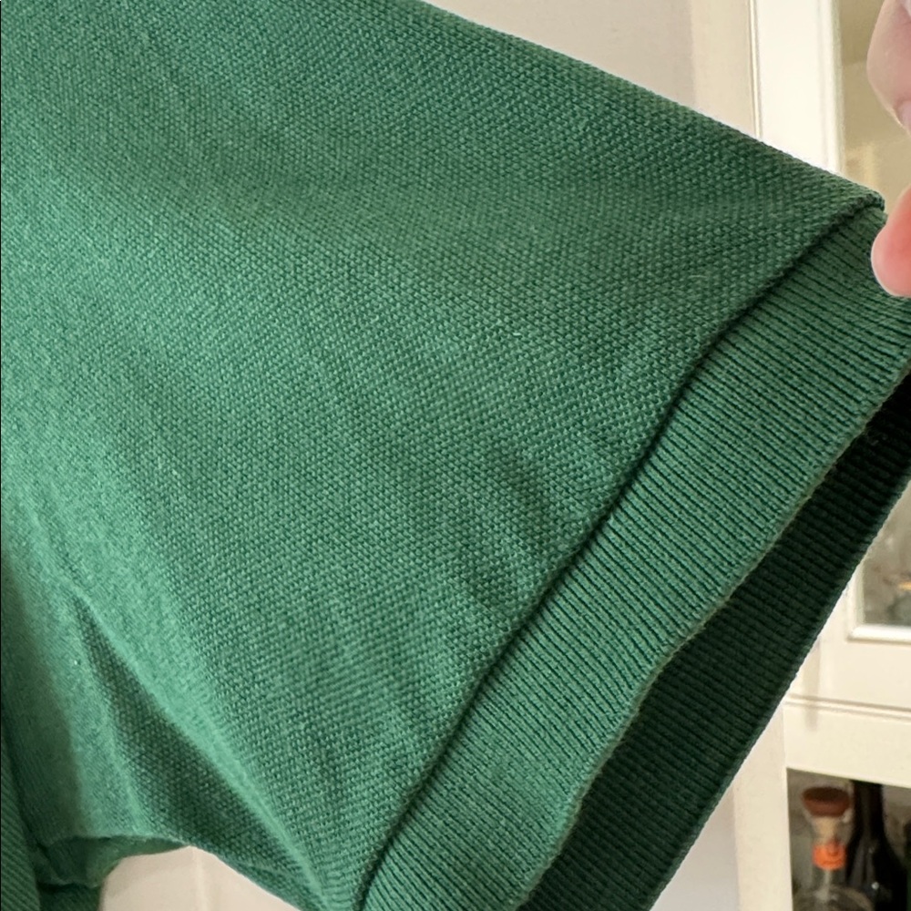 Lacoste Men's Green Polo Shirt - Picture 9 of 16